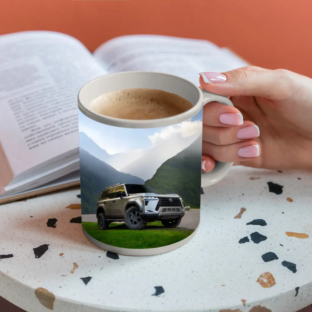 Lexus GX Mountain Valley Green Landscape – Mugs