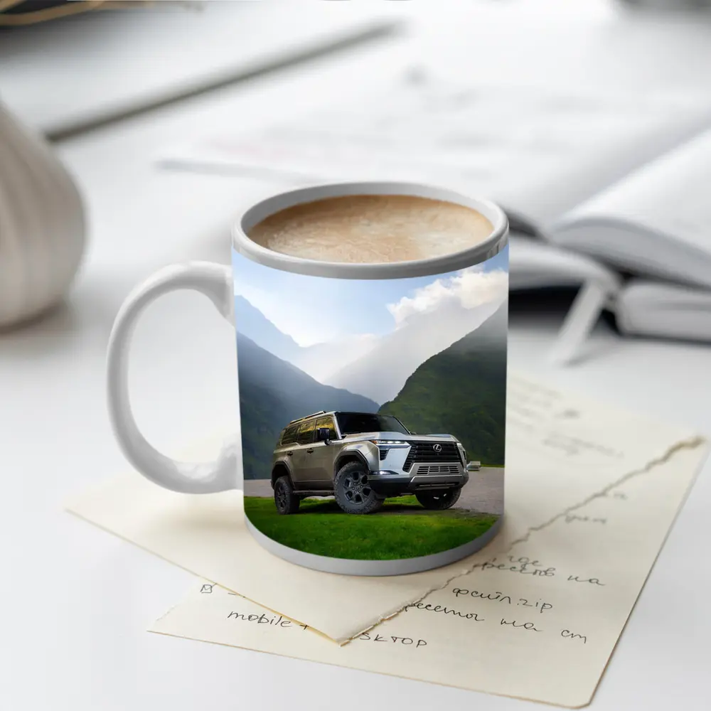 Lexus GX Mountain Valley Green Landscape – Mugs