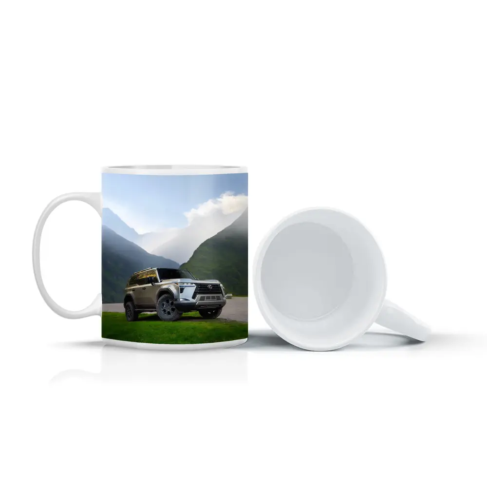 Lexus GX Mountain Valley Green Landscape – Mugs