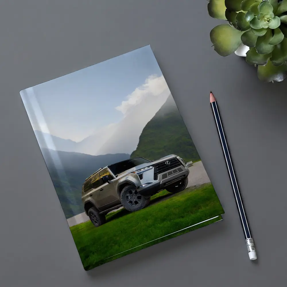 Lexus GX Mountain Valley Green Landscape – Notebooks