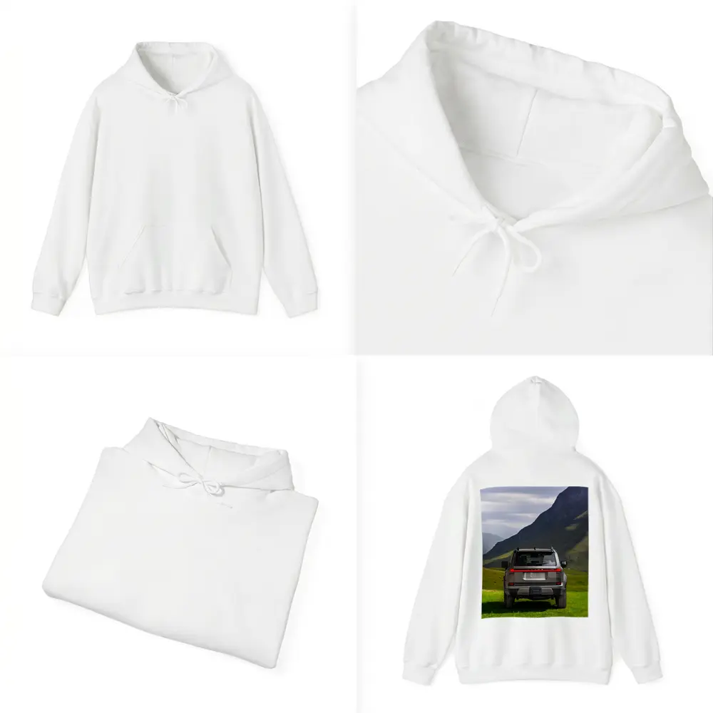 Lexus GX SUV Green Mountain Landscape – Hoodies