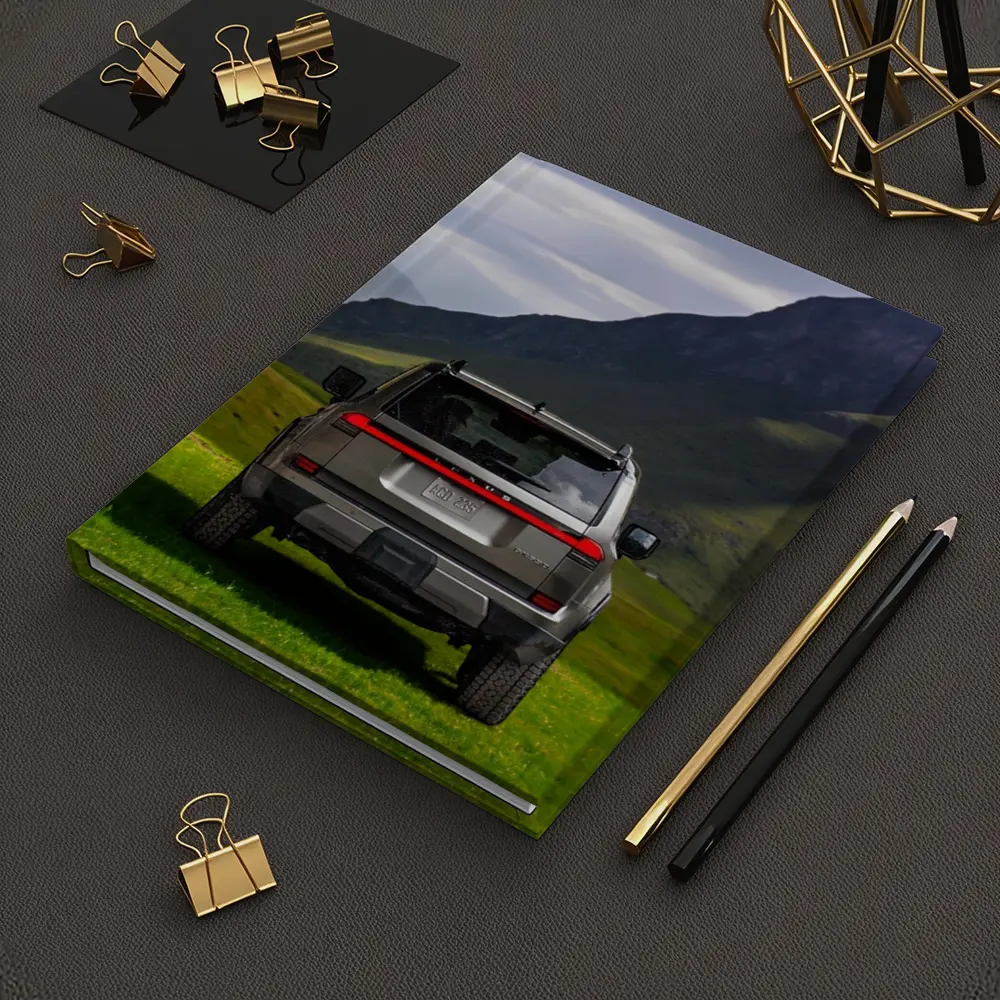 Lexus GX SUV Green Mountain Landscape – Notebooks