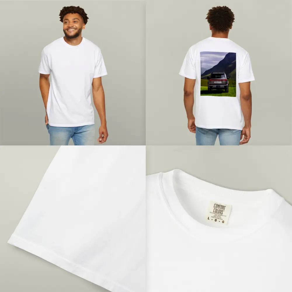 Lexus GX SUV Green Mountain Landscape – T-Shirts