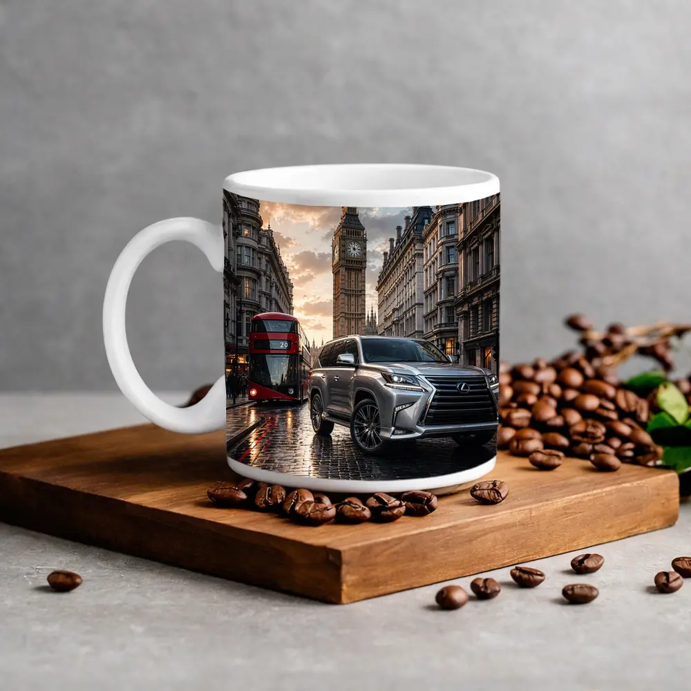 Lexus GX SUV Big Ben London Street – Mugs