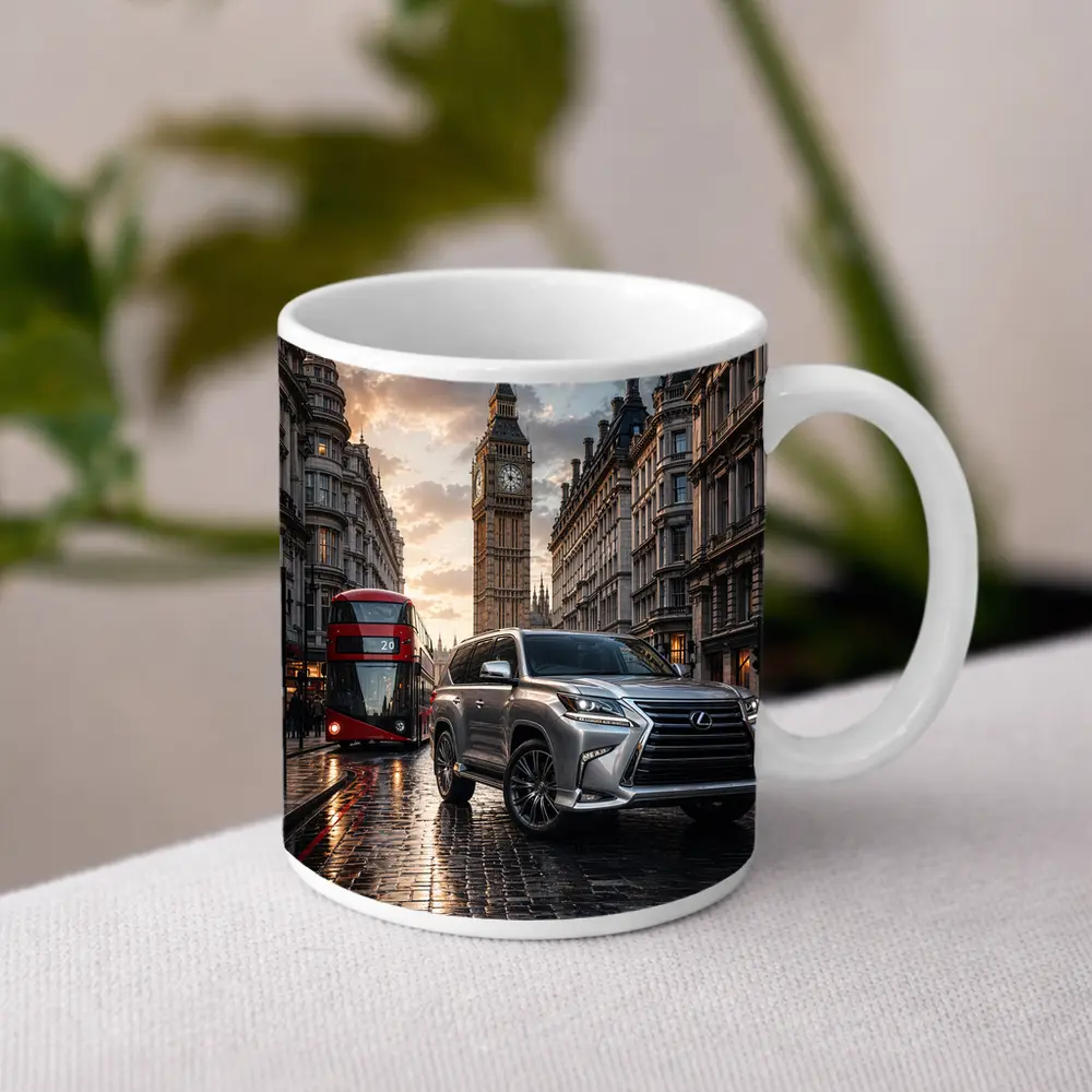 Lexus GX SUV Big Ben London Street – Mugs