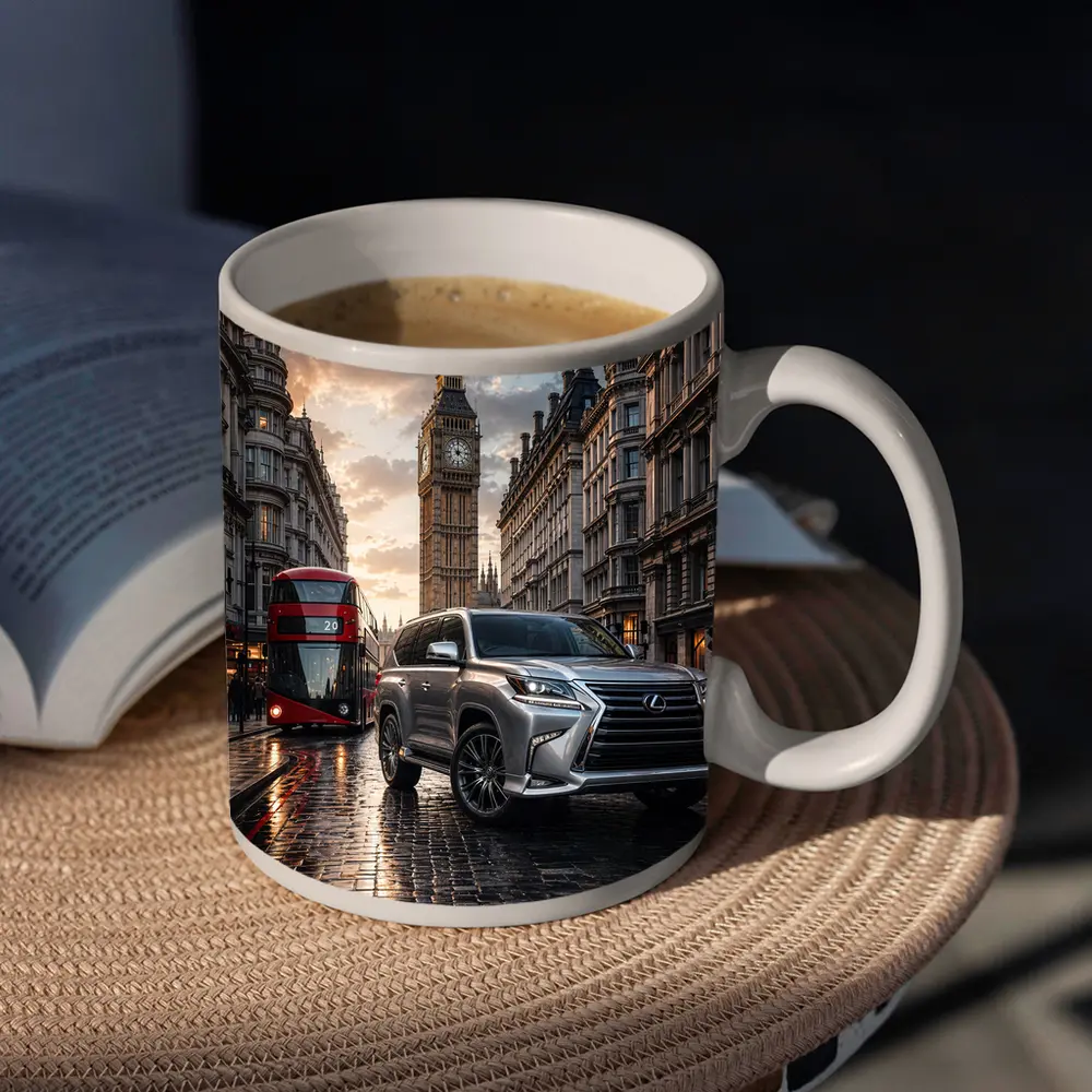 Lexus GX SUV Big Ben London Street – Mugs