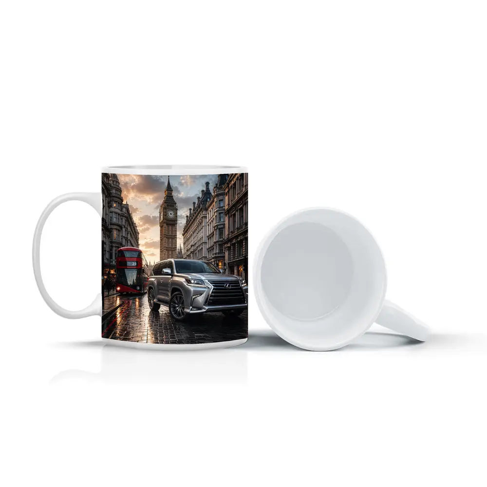 Lexus GX SUV Big Ben London Street – Mugs