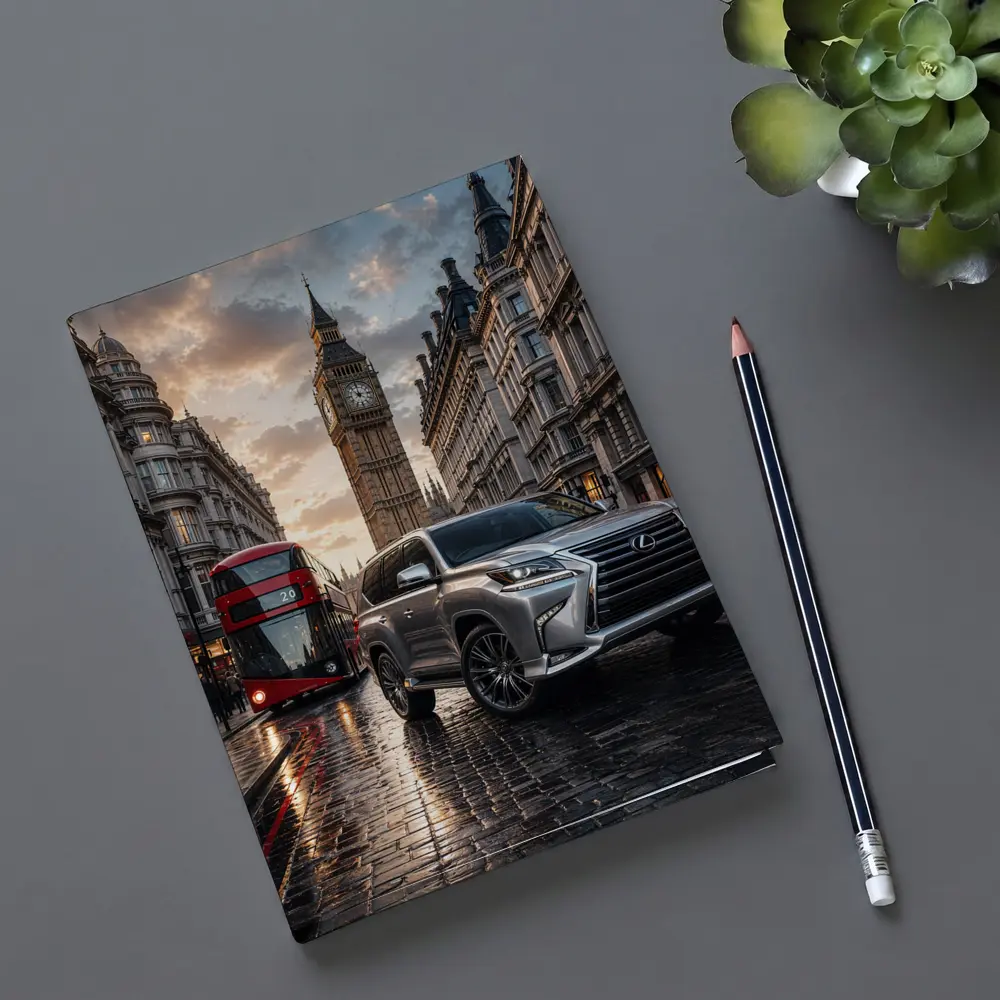 Lexus GX SUV Big Ben London Street – Notebooks
