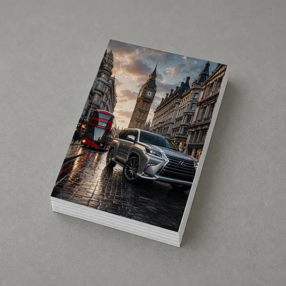 Lexus GX SUV Big Ben London Street – Postcards