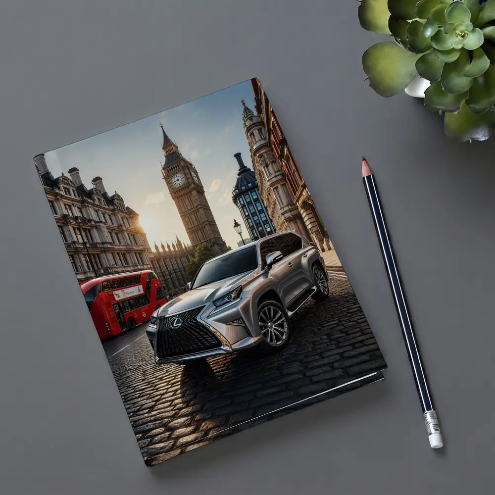 Lexus GX Silver SUV London Big Ben – Notebooks