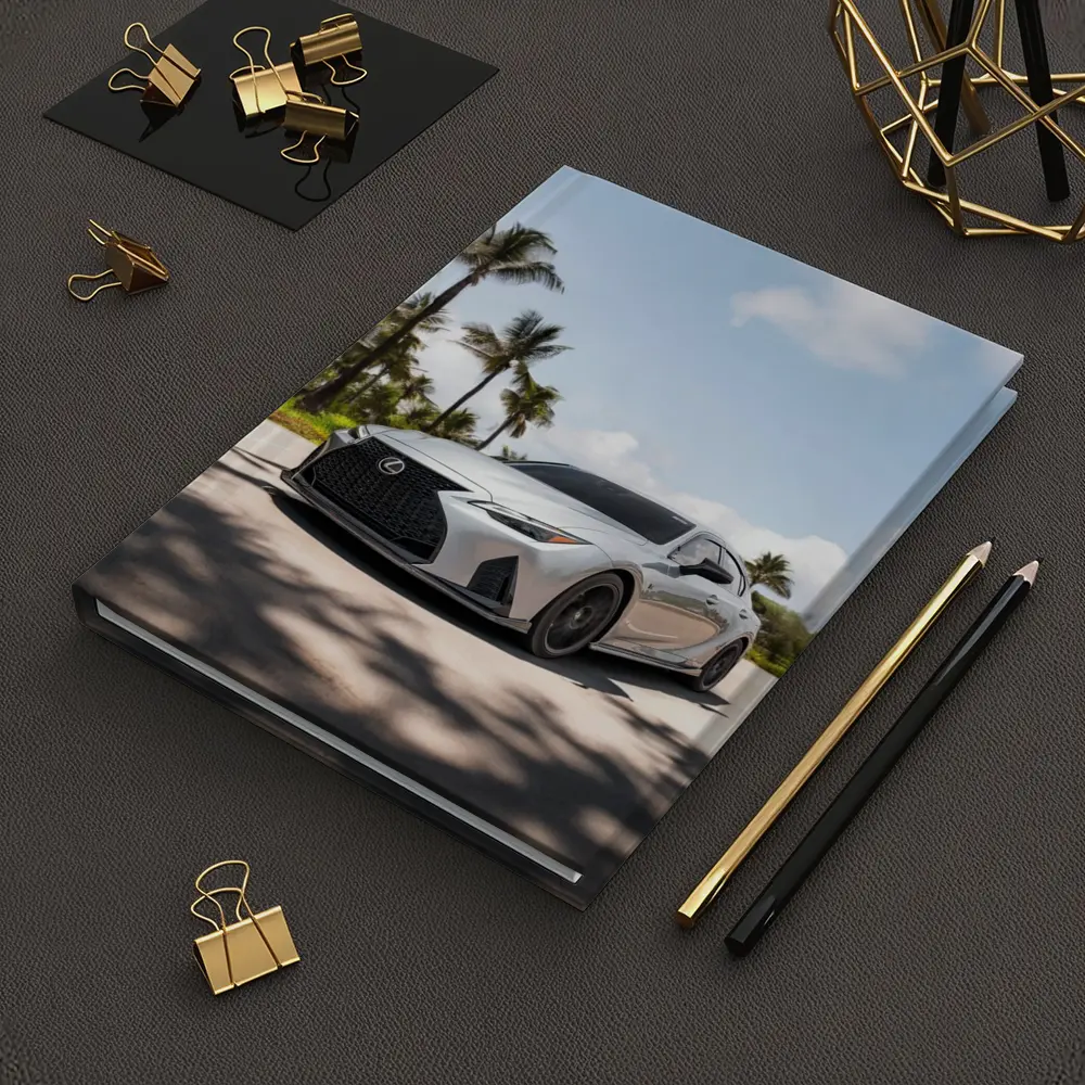 Lexus IS Silver Sports Sedan Palm Trees – Notebooks