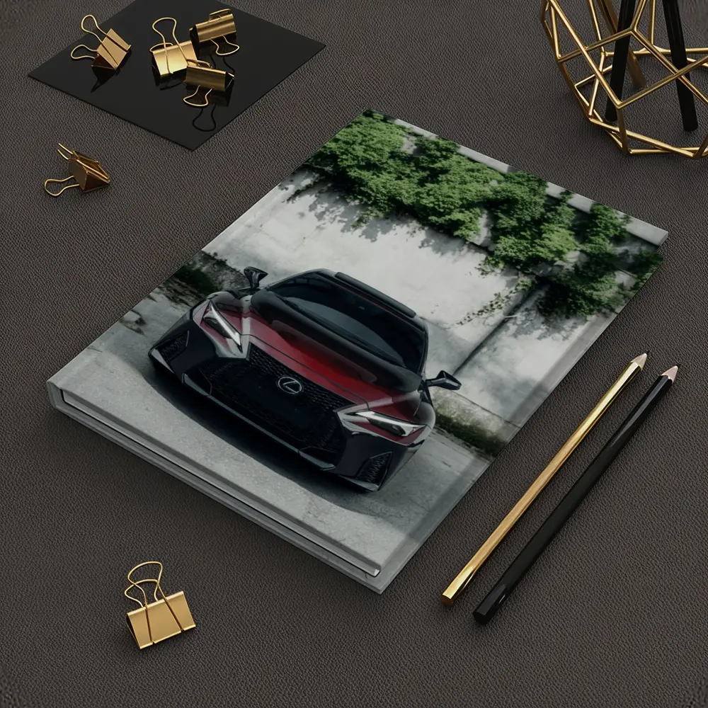 Lexus IS F Sport Dark Red Front View – Notebooks