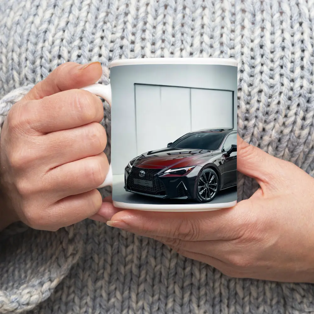 Lexus IS F Sport Dark Red Studio – Mugs