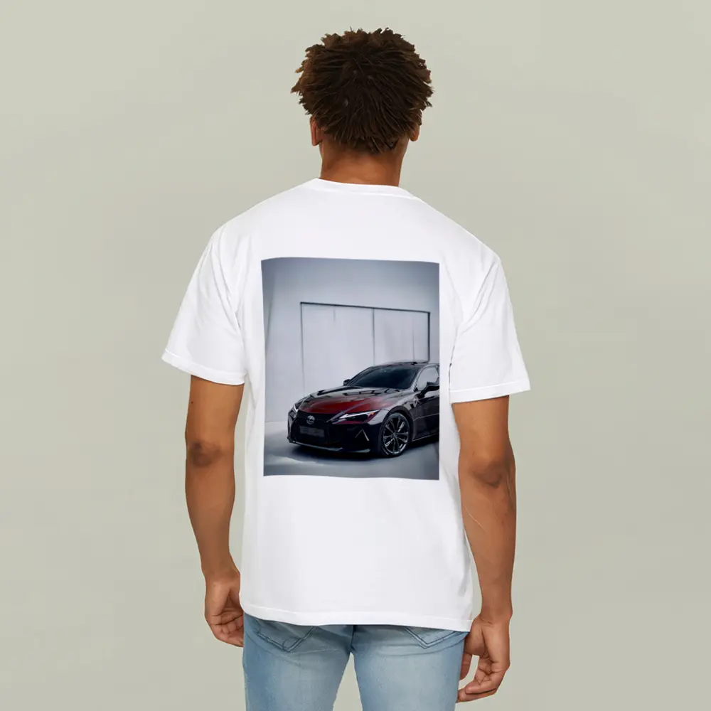 Lexus IS F Sport Dark Red Studio – T-Shirts