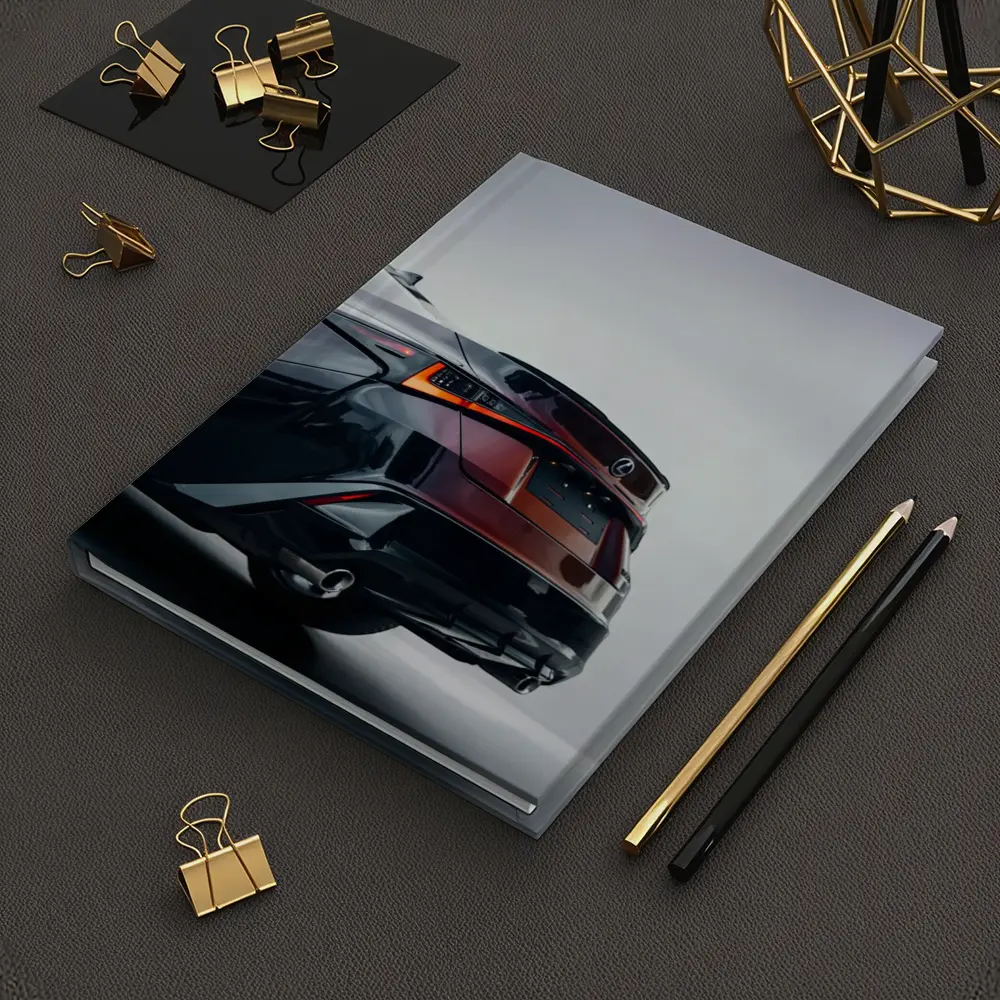 Lexus IS Rear Studio Gray Background – Notebooks