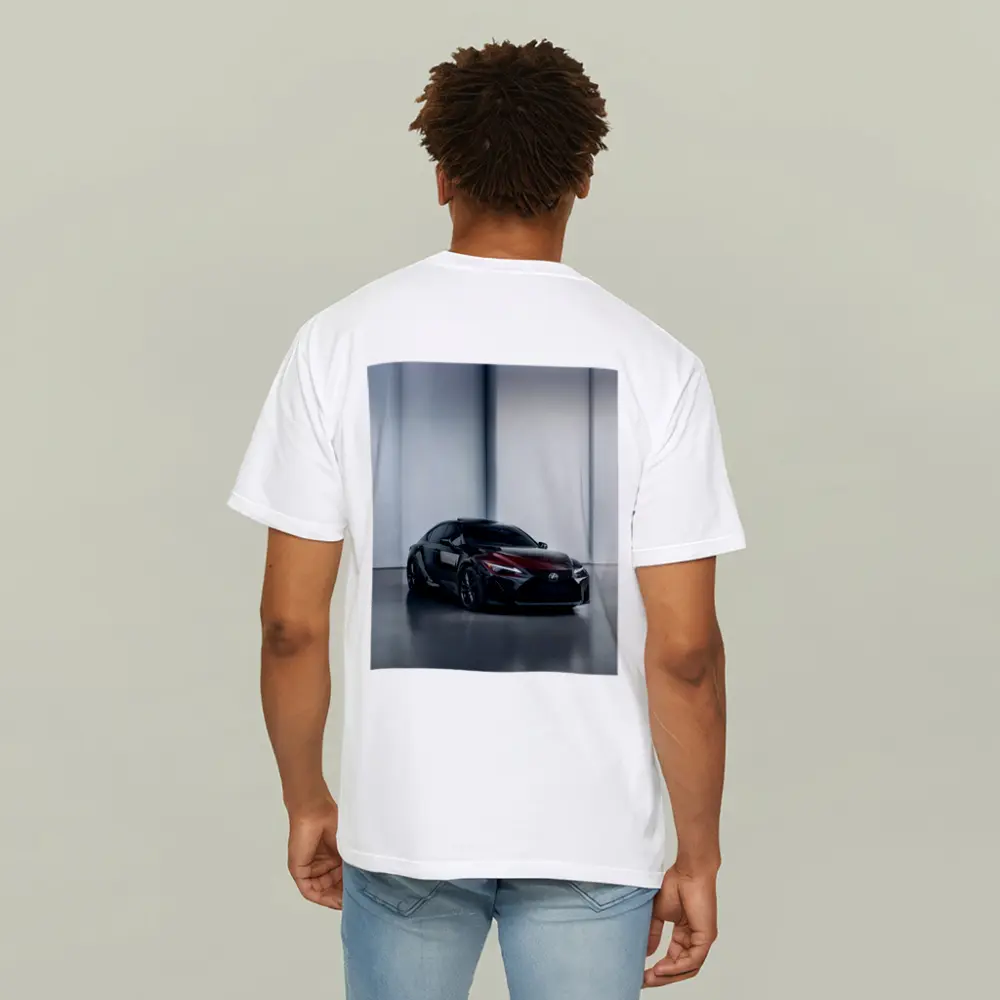 Lexus IS Dark Red Studio Garage Shot – T-Shirts