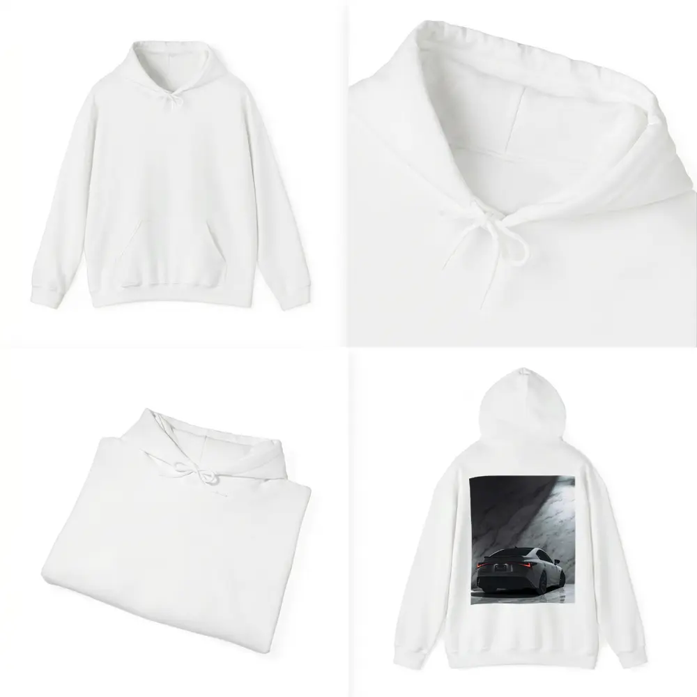 Lexus IS Rear View Marble Background – Hoodies