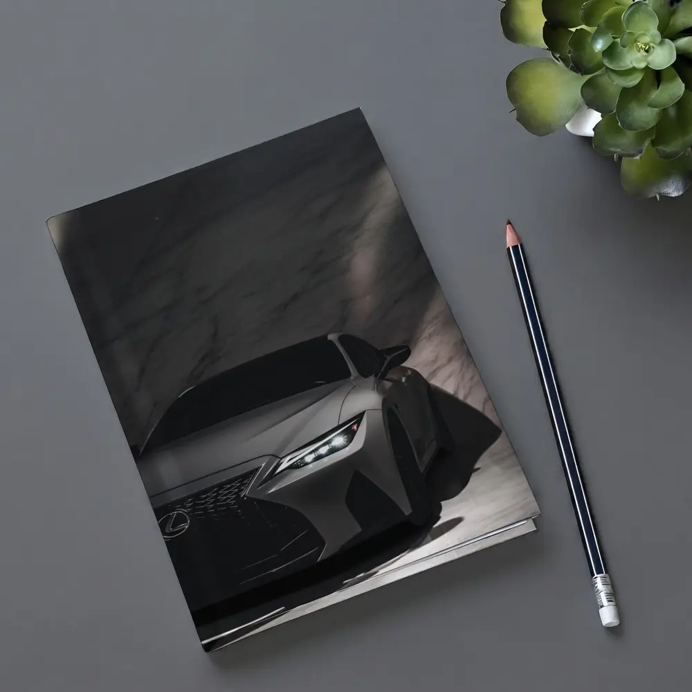 Lexus IS Matte Gray Marble Background – Notebooks