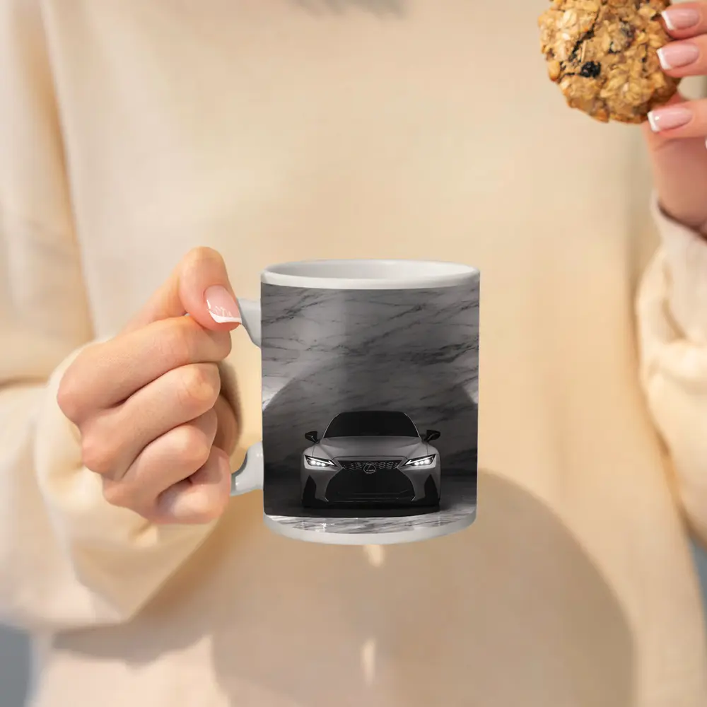 Lexus IS Matte Gray Marble Tunnel Front – Mugs