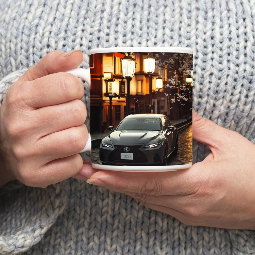 Lexus IS500 Dark Streets Kyoto Night Lights – Mugs