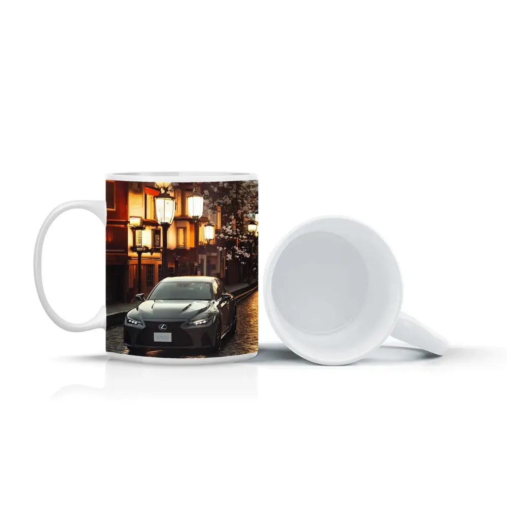 Lexus IS500 Dark Streets Kyoto Night Lights – Mugs