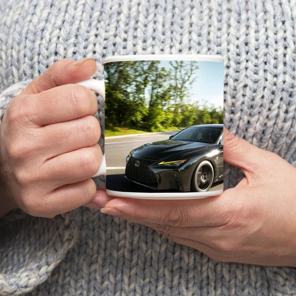 Lexus IS Black Sport Sedan Open Road – Mugs