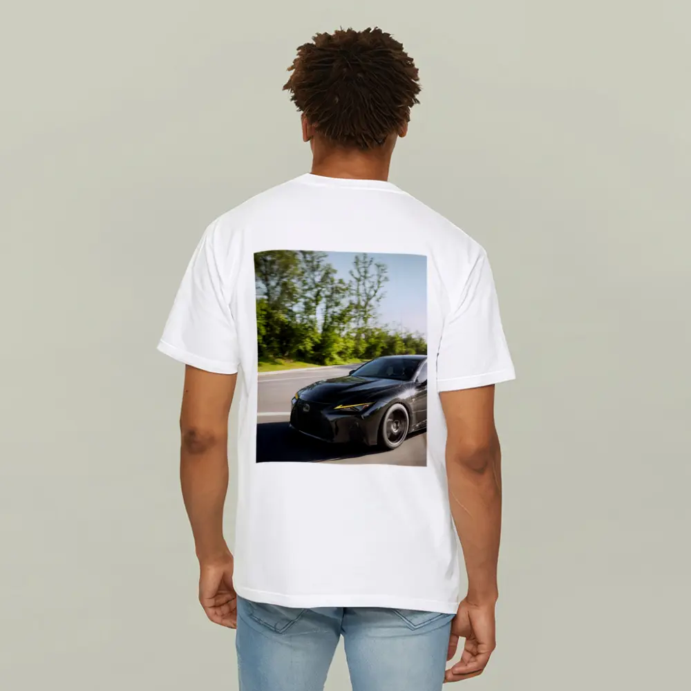 Lexus IS Black Sport Sedan Open Road – T-Shirts