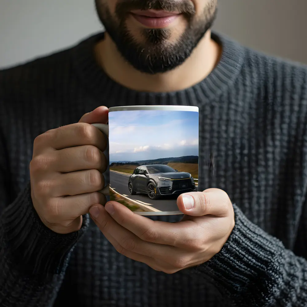 Lexus LBX Driving On Open Road – Mugs