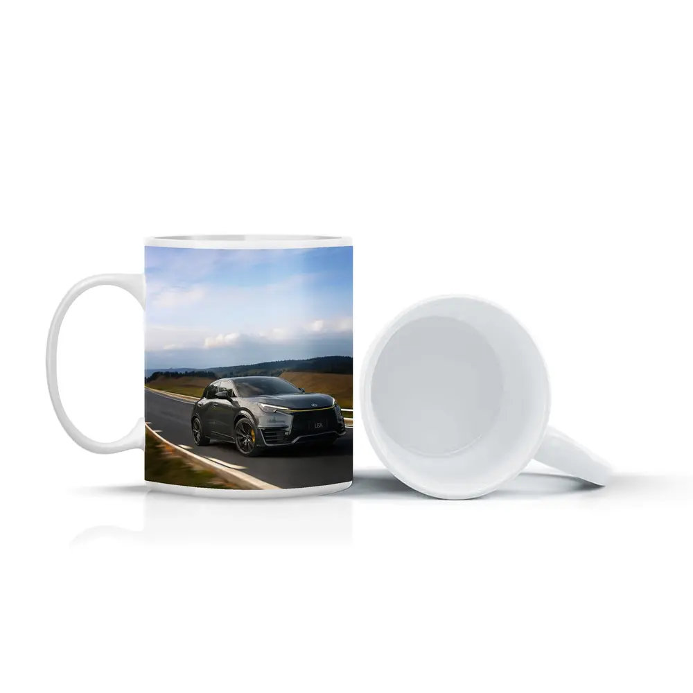 Lexus LBX Driving On Open Road – Mugs