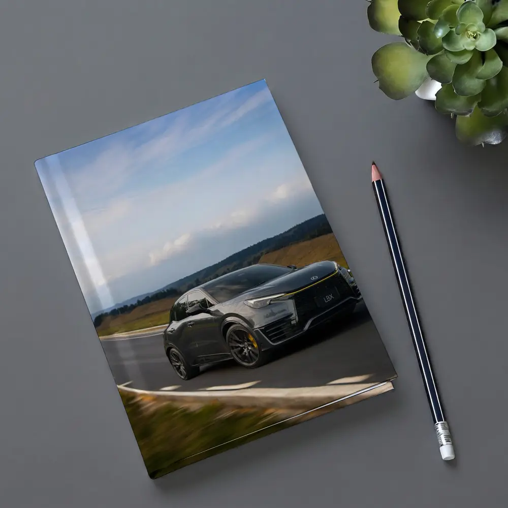 Lexus LBX Driving On Open Road – Notebooks