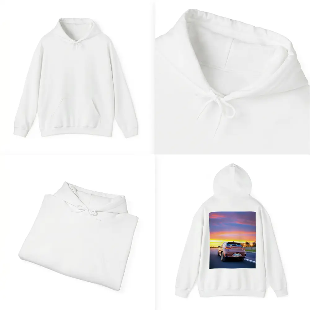 Lexus LBX Driving At Sunset Highway – Hoodies