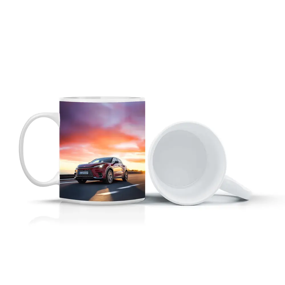 Lexus LBX Red SUV Sunset Drive – Mugs