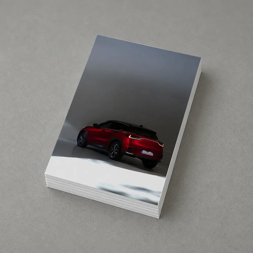 Lexus LBX Red SUV Studio Light – Postcards