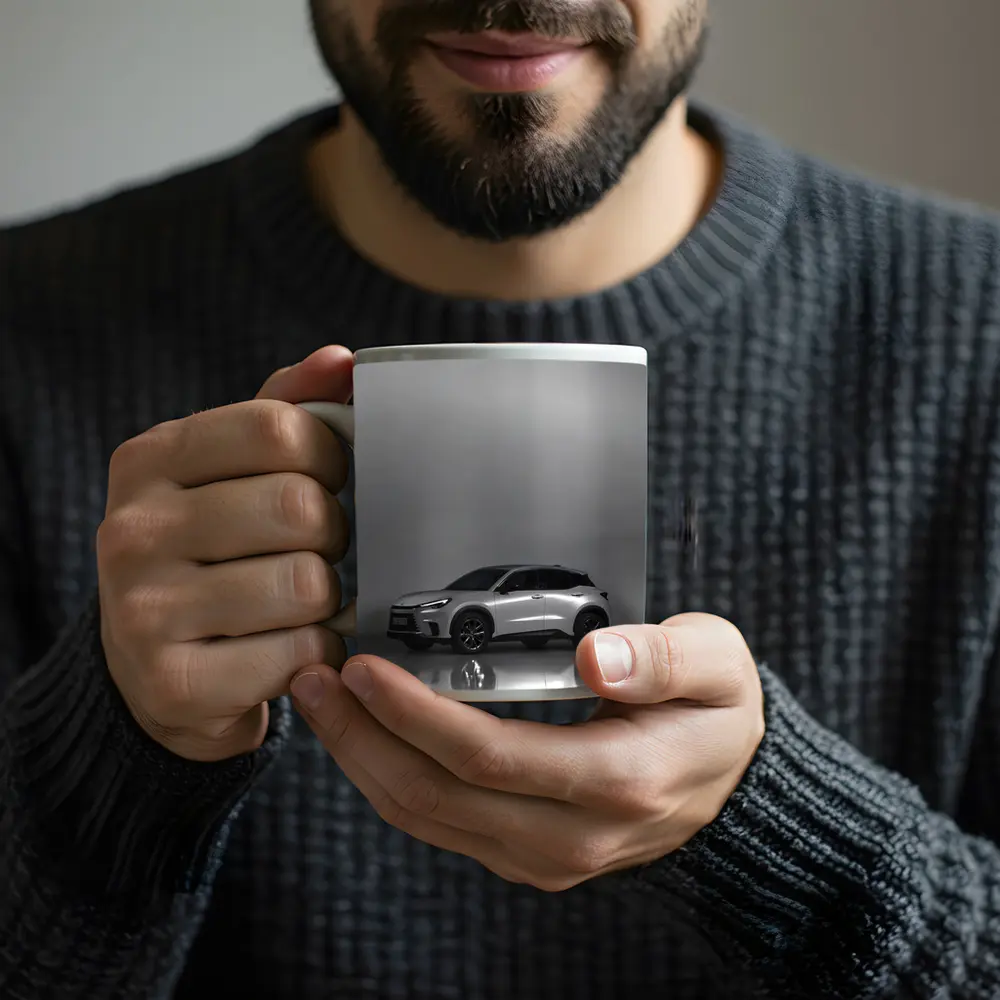Lexus LBX SUV Studio White Background – Mugs