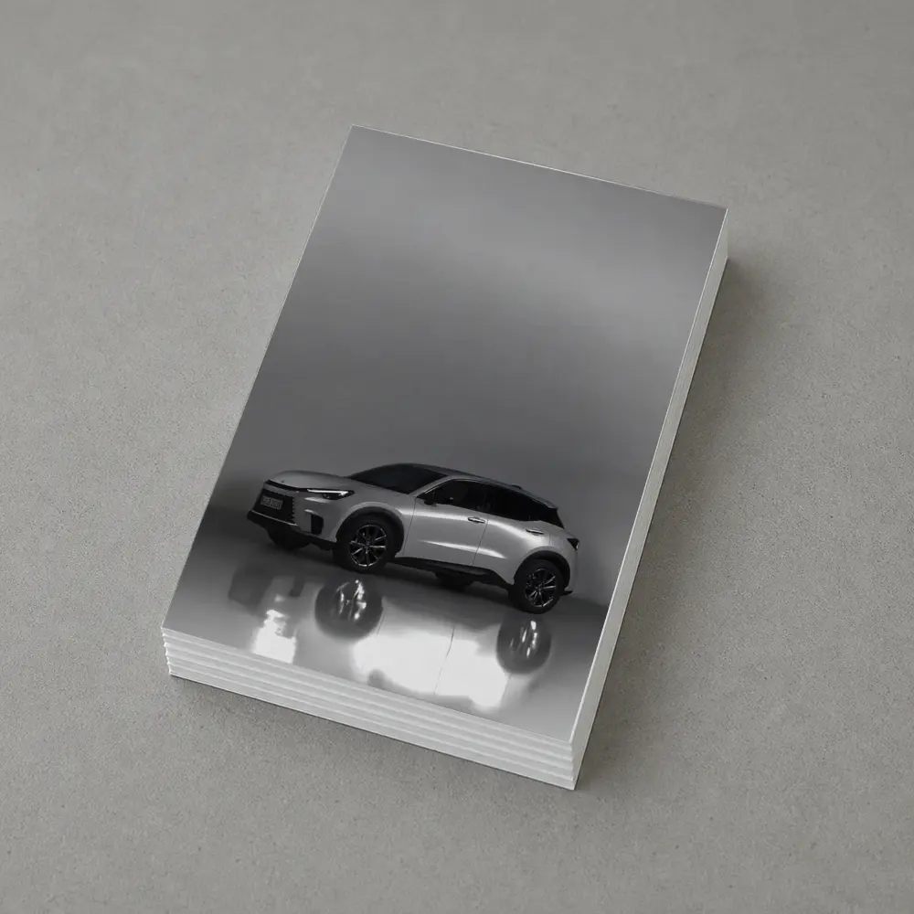 Lexus LBX SUV Studio White Background – Postcards