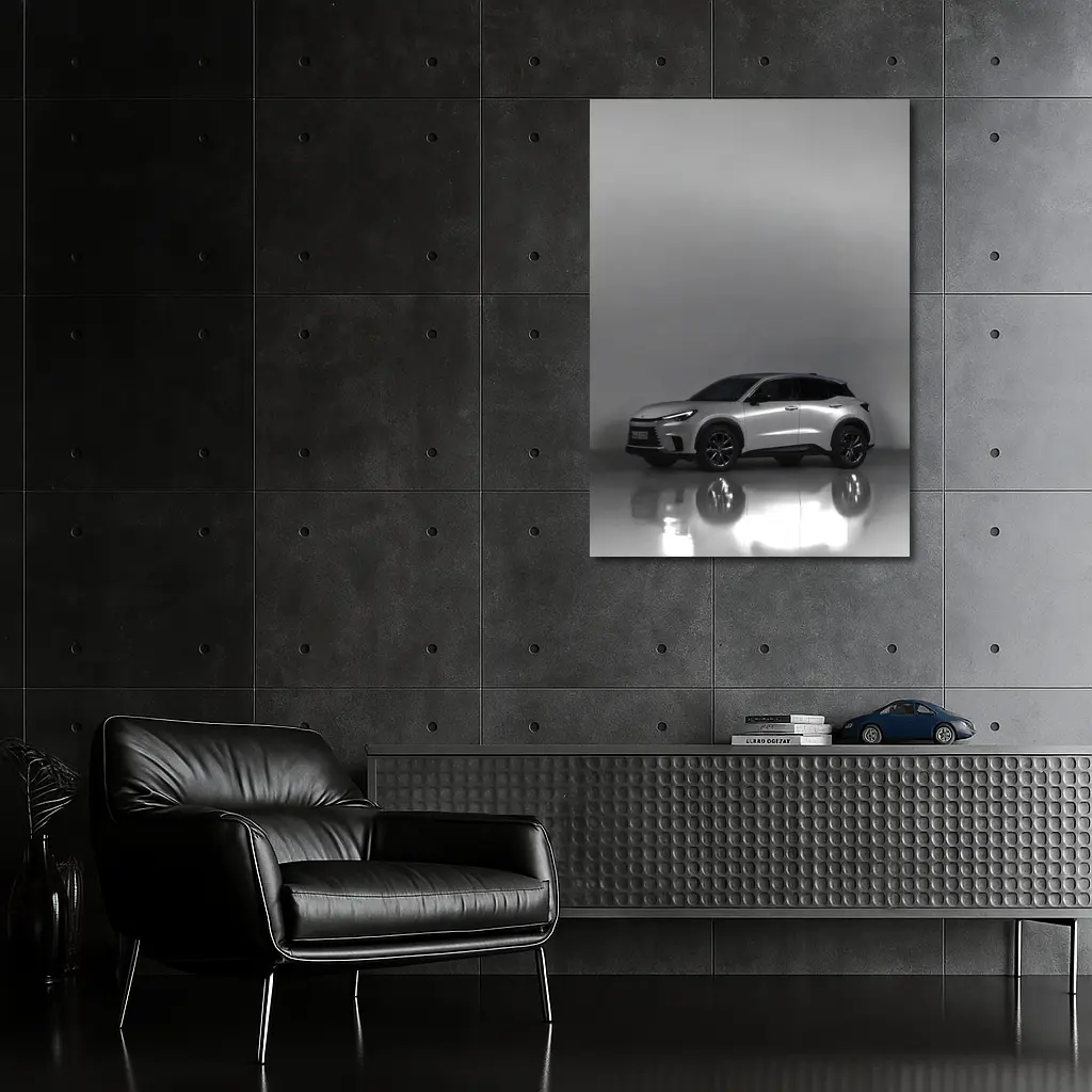 Lexus LBX SUV Studio White Background – Wall Art