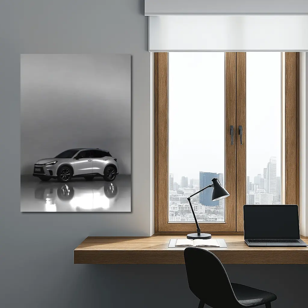 Lexus LBX SUV Studio White Background – Wall Art