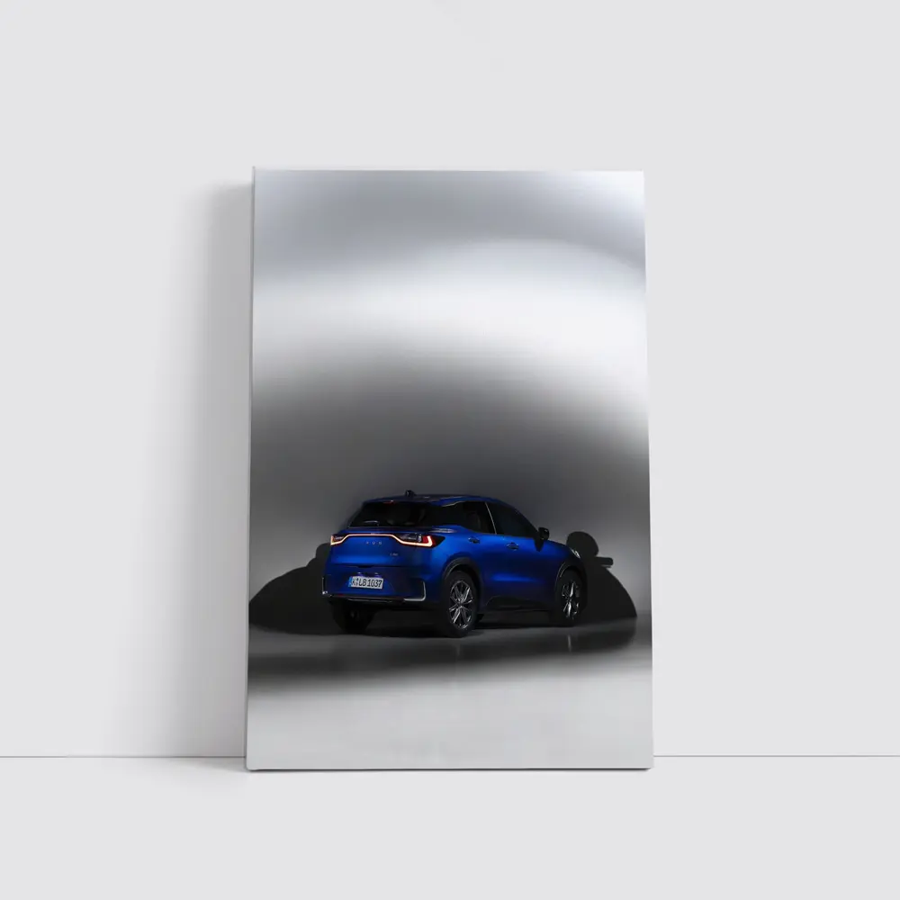 Lexus LBX Blue SUV Studio Shot – Wall Art