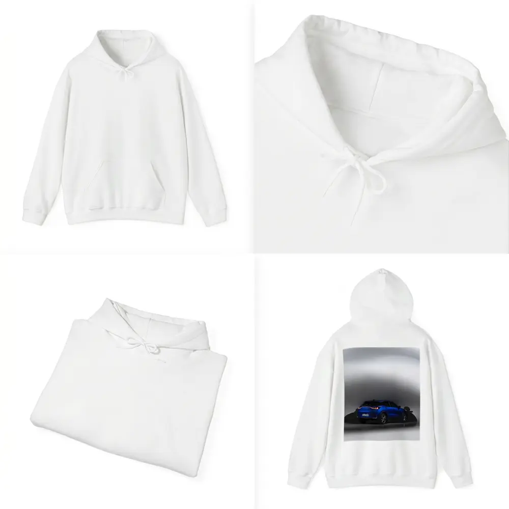 Lexus LBX Blue SUV Studio Shot – Hoodies