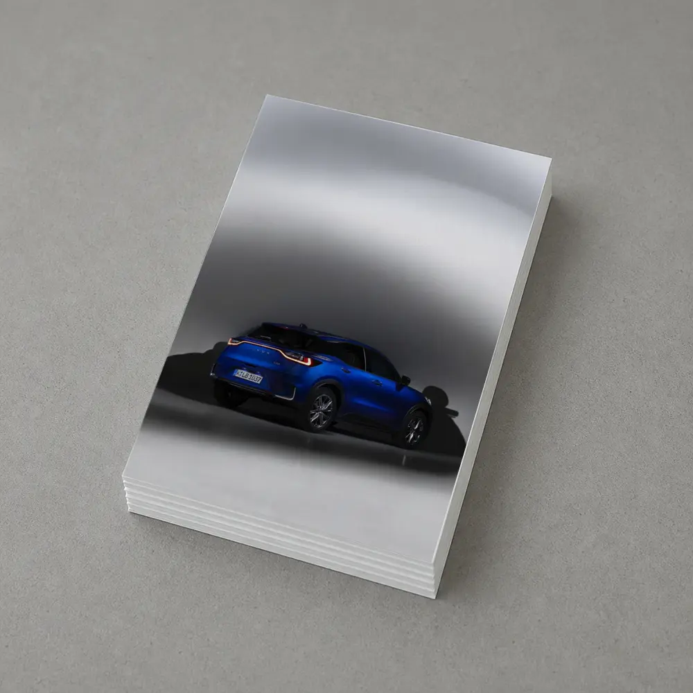 Lexus LBX Blue SUV Studio Shot – Postcards
