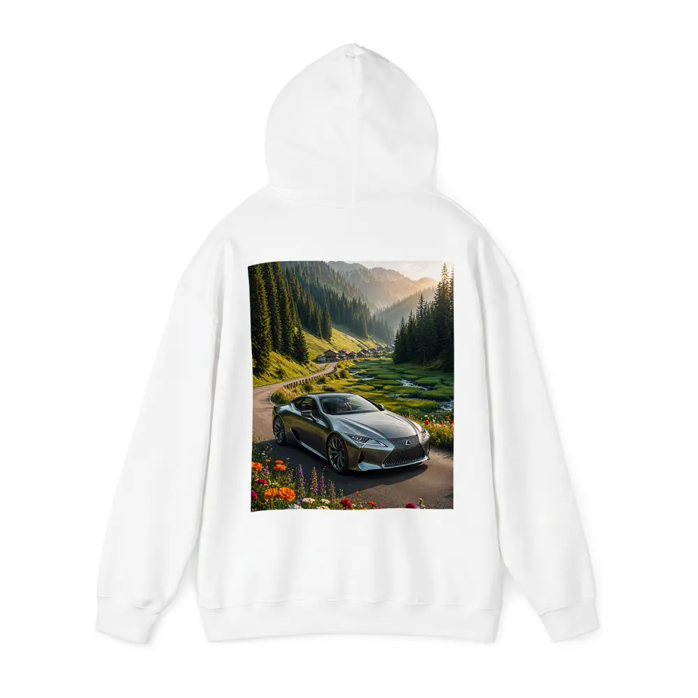 Lexus LC Coupe Mountain Valley Road – Hoodies