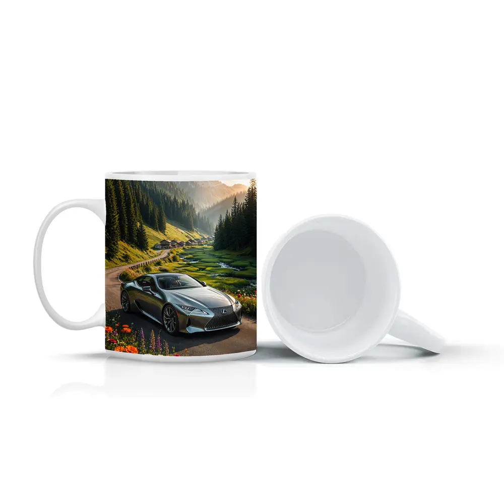 Lexus LC Coupe Mountain Valley Road – Mugs