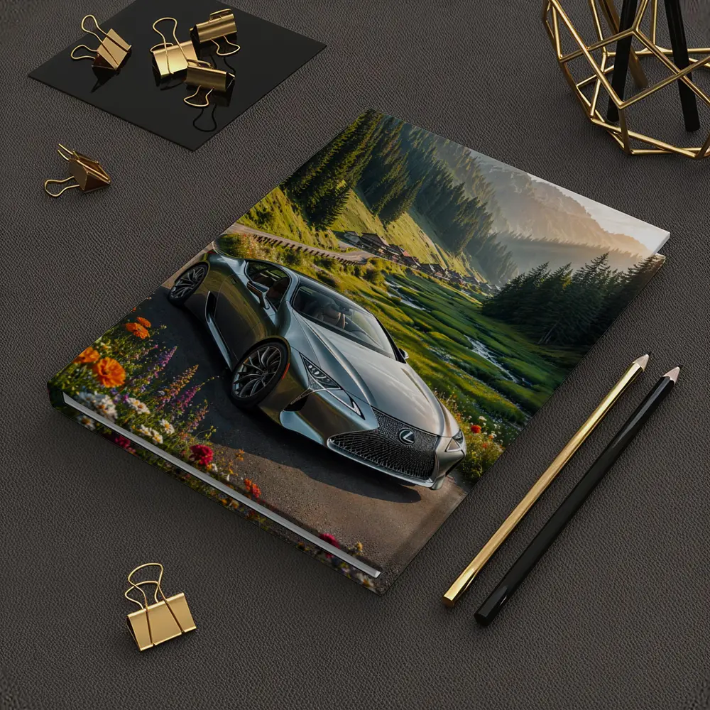 Lexus LC Coupe Mountain Valley Road – Notebooks