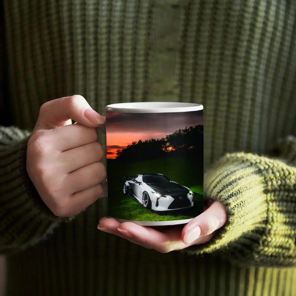 Lexus LC Wide Body Sunset Grass – Mugs