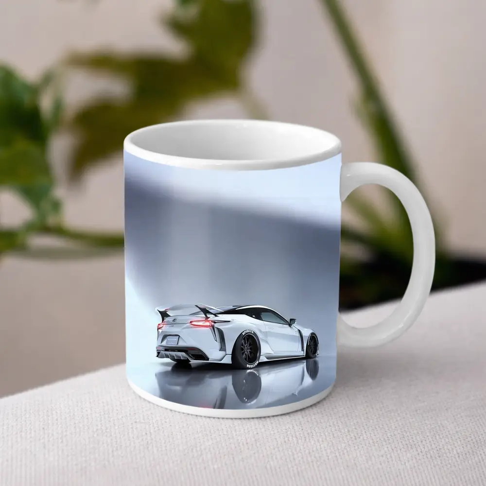 Lexus LC Wide Body Kit Studio White – Mugs