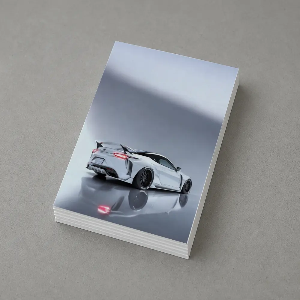 Lexus LC Wide Body Kit Studio White – Postcards