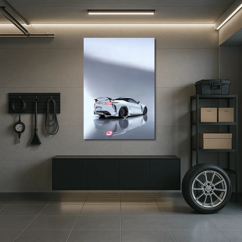 Lexus LC Wide Body Kit Studio White – Wall Art