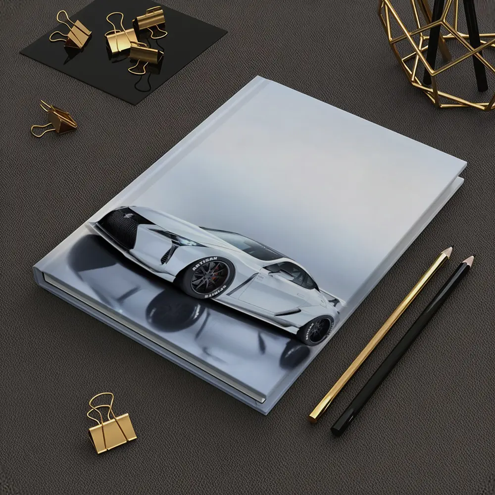 Lexus LC White Wide Body Studio Shot – Notebooks