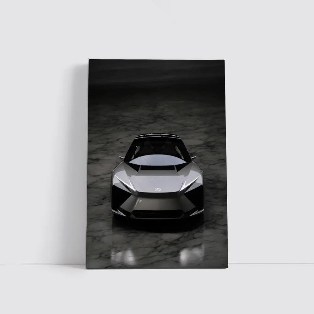 Lexus LF-ZC Concept Car Marble Floor – Wall Art