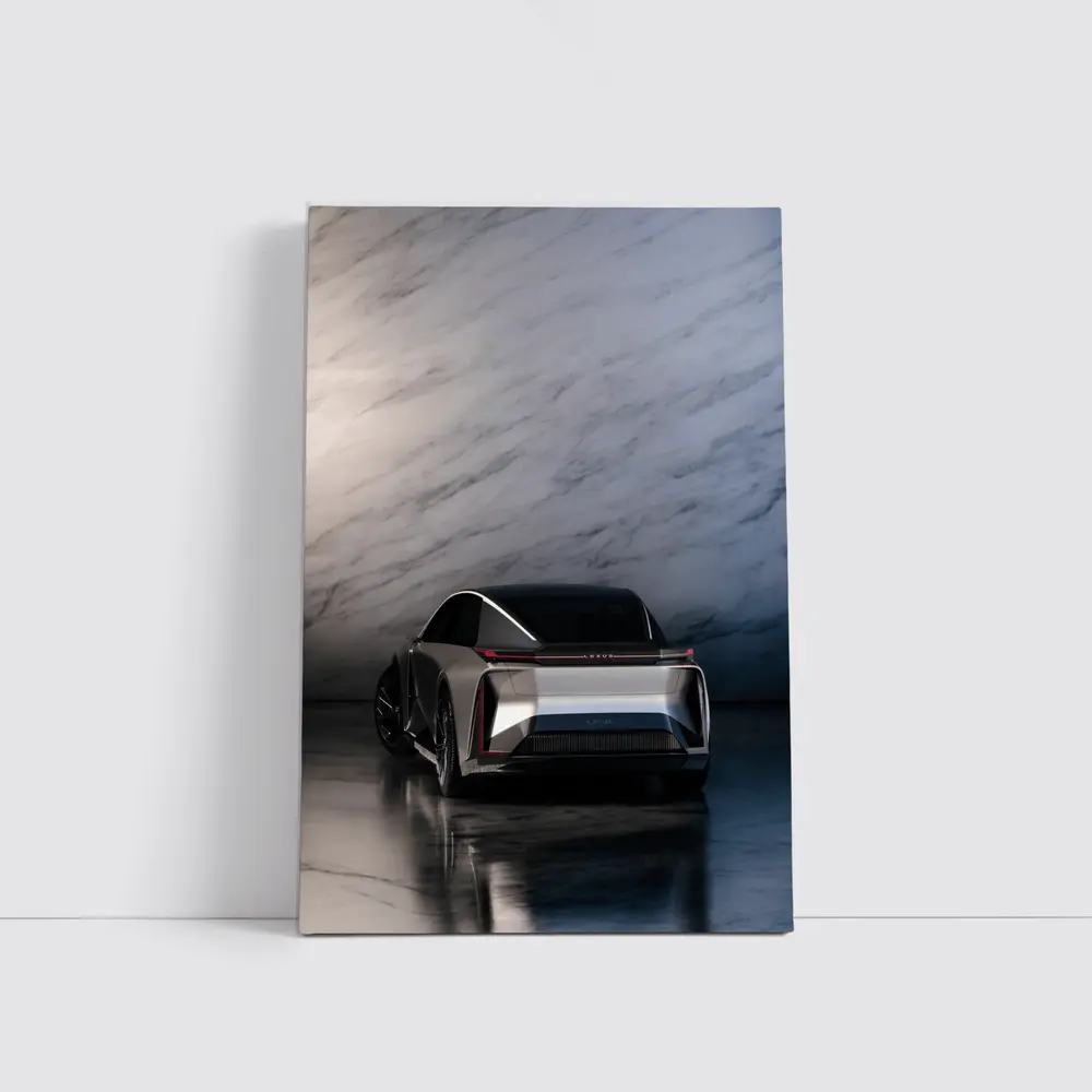 Lexus LF-ZC Concept Car Marble Studio – Wall Art